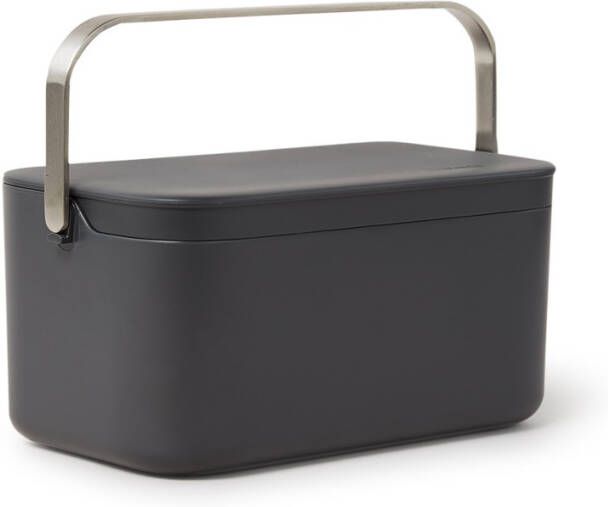 Eleganca inbouw afvalemmer 2x20 liter Antraciet | Beste Deal
