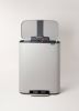 Brabantia Bo Pedaalemmer 60 Liter Met Kunststof Binnenemmer Mineral Concrete Grey online kopen