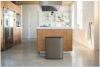 Brabantia Bo Touch Bin Afvalemmer 60 Liter Met Kunststof Binnenemmer Platinum online kopen