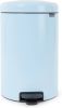 Brabantia Newicon Pedaalemmer 20 Liter Met Kunststof Binnenemmer Dreamy Blue online kopen