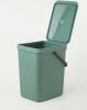 Brabantia Sort & Go Afvalemmer 25 Liter Fir Green online kopen