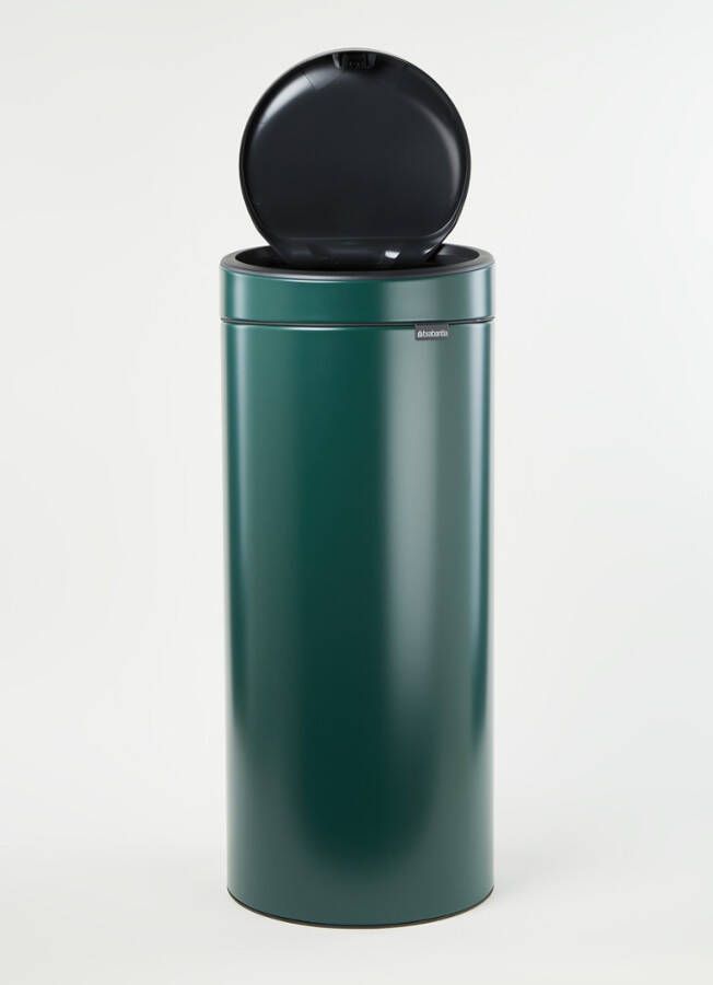 Brabantia Touch Bin Afvalemmer 30 Liter Met Kunststof Binnenemmer Pine Green online kopen