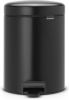 Brabantia Newicon Pedaalemmer 5 Liter Met Kunststof Binnenemmer Matt Black online kopen