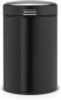 Brabantia Newicon Wandafvalemmer 3 Liter Met Kunststof Binnenemmer Matt Black online kopen