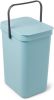 Brabantia Sort & Go Afvalemmer/Opberger 12 L Lichtblauw online kopen