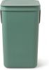 Brabantia Sort & Go Afvalemmer 25 Liter Fir Green online kopen