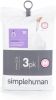 Simplehuman Code M Pocket Liners Afvalzakken 45 Liter 60 zakken online kopen