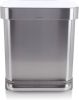 Simplehuman Rechthoekige afvalbak met pedaal rvs 30 l met Liner Pocket online kopen