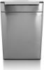 Simplehuman Rectangular Touch Bar Gft Prullenbak 24 + 24 Liter Zilverkleurig online kopen