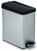 Simplehuman Afvalemmer Profile 10 Liter Rvs Met Kunststof Deksel online kopen