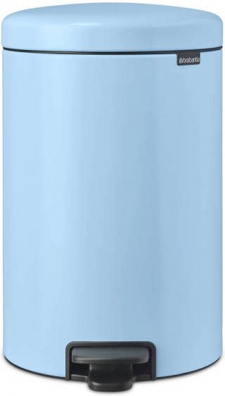 Brabantia Newicon Pedaalemmer 20 Liter Met Kunststof Binnenemmer Dreamy Blue online kopen