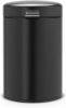 Brabantia Newicon Wandafvalemmer 3 Liter Met Kunststof Binnenemmer Matt Black online kopen