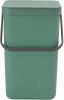 Brabantia Sort & Go Afvalemmer 25 Liter Fir Green online kopen