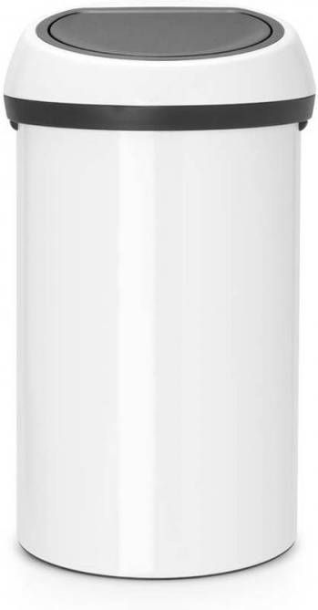 Brabantia Touch Bin Afvalemmer 60 Liter White online kopen