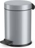 Hailo Pedaalemmer Solid S 3 L zilverkleurig online kopen