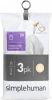 Simplehuman Pocket Liners Vuilniszakken Code Q 50 Liter 3 X 20 Stuks online kopen