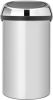 Brabantia Touch Bin Afvalemmer 60 Liter Metallic Grey/Brilliant Steel online kopen