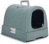 Curver Kattenbak met kap 51x38x39, 5 cm antraciet 400460 online kopen