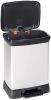 Curver Decobin Duo Prullenbak Afvalscheider 10l + 18l Metallic online kopen
