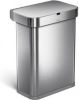 Simplehuman Sensor Voice Control prullenbak met spraak en bewegingssensor 58 liter online kopen