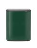 Brabantia Bo Touch Bin Afvalemmer 2 X 30 Liter Met 2 Kunststof Binnenemmers Pine Green online kopen