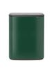 Brabantia Bo Touch Bin Afvalemmer 2 X 30 Liter Met 2 Kunststof Binnenemmers Pine Green online kopen