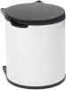 Brabantia Built in Bin Inbouwemmer 15 Liter Met Kunststof Binnenemmer White/Black online kopen