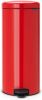 Brabantia Newicon Pedaalemmer 30 Liter Met Kunststof Binnenemmer Passion Red online kopen