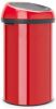 Brabantia Touch Bin Afvalemmer 60 Liter Passion Red online kopen