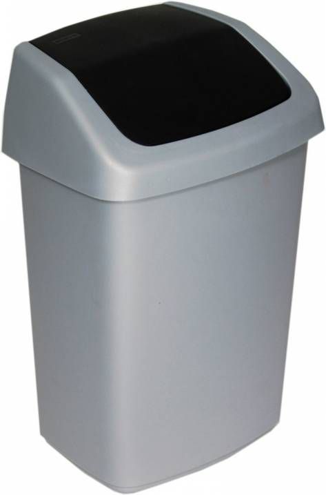 Curver Mistral Flat Afvalbak 50L Antraciet
