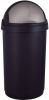 Curver Roll Bullet Bin 50 Liter Zwart/zilver Ø39x75cm online kopen