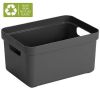 Sunware Sigma Home Opbergbox 5L Antraciet 25, 2 X 17, 5 X 12, 2 Cm online kopen