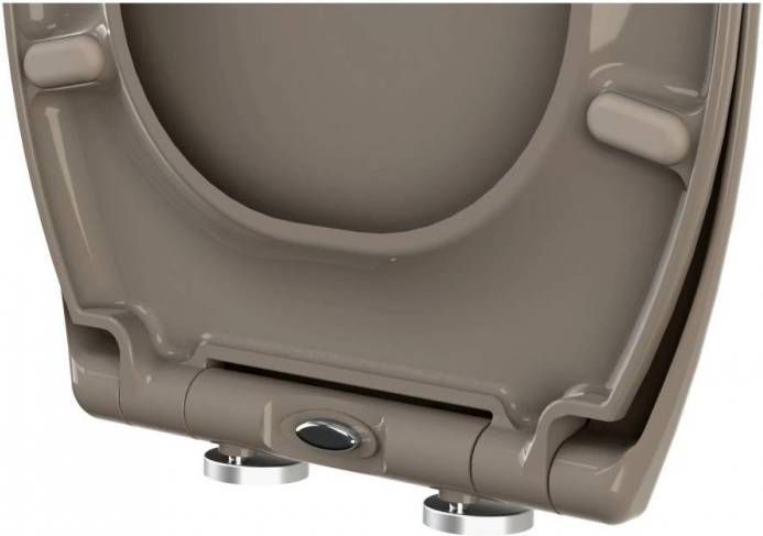 Allibert Fally 2 Toiletzitting Thermohardend Taupe Prullenbakwebshop