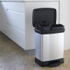 Curver Decobin Duo Prullenbak Afvalscheider 10l + 18l Metallic online kopen