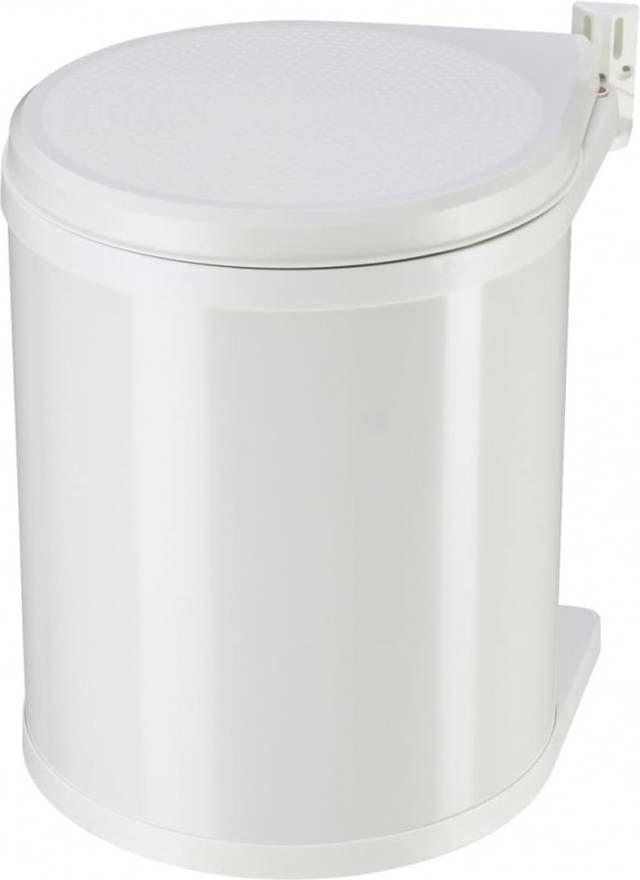 Hailo Inbouwprullenbak Compact box M 15 liter, plaatstaal wit, kunststof binnenemmer, made in germany online kopen