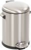 EKO Belle Deluxe Step Bin Pedaalemmer 5 L Matt Steel online kopen