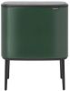 Brabantia Bo Touch Bin recycle prullenbak met deksel op pootjes 3 x 11 liter online kopen