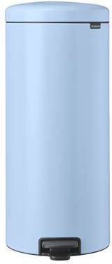 Brabantia Newicon Pedaalemmer 30 Liter Met Kunststof Binnenemmer Dreamy Blue online kopen
