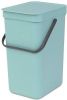 Brabantia Sort & Go Afvalemmer/Opberger 12 L Lichtblauw online kopen