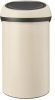 Brabantia Touch Bin afvalemmer 60 Liter Soft Beige online kopen