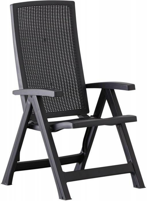 Allibert Jaipur Ligbed - 58x187,5x29 Cm - Grafiet