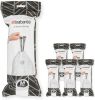 Brabantia Type M PerfectFit Jaarverpakking Afvalzak 60 Liter 120 Stuks online kopen