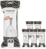 Brabantia Type M PerfectFit Jaarverpakking Afvalzak 60 Liter 120 Stuks online kopen