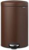 Brabantia NewIcon Pedaalemmer 20 Liter Mineral Cosy Brown online kopen