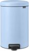 Brabantia Newicon Pedaalemmer 20 Liter Met Kunststof Binnenemmer Dreamy Blue online kopen