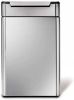Simplehuman Rectangular Touch Bar Gft Prullenbak 24 + 24 Liter Zilverkleurig online kopen